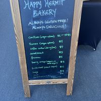   at Happy Hermit Bakery in Fort Bragg