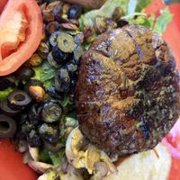 Portobello salad!  at Oscar's Cafe in Springdale