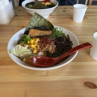 Miso ramen  at Vegan Friendly Ramen by Playpen Friends in Nara