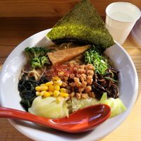 Vegan Miso Soup at Vegan Friendly Ramen by Playpen Friends in Nara