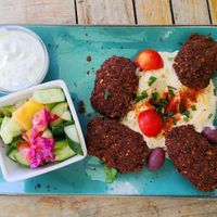 Falafel at Gundis in Vienna