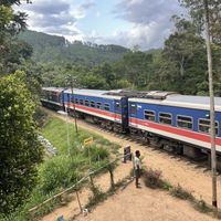 View from the restaurant-Ella railway   at The Clay Pot in Ella