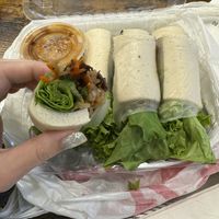 Spring rolls  at Tang's Asian Vegetarian in San Jose