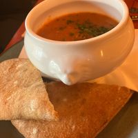 Soup of day  at Pescado Lounge in Whitby