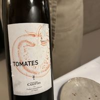 Yes, a local wine with tomato as pairing…  at Datil in Paris