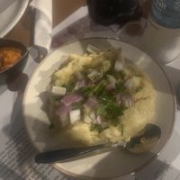 Fava  at Taverna Mariou in Crete