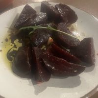 Beetroot saladd  at Taverna Mariou in Crete