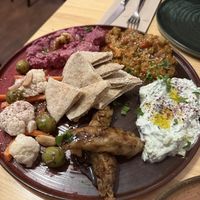Mezze platter   at Umaueyon in Cordoba