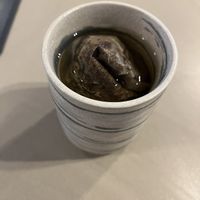 Barley hot tea  at Korean BBQ House in East London
