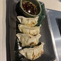 Veg gyoza  at Korean BBQ House in East London