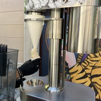 Ice cream making  at Go-go in Barcelona