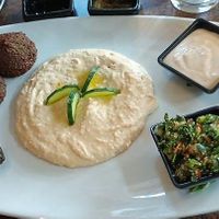 Vegan mezza at Salam Restaurant in Hillsboro