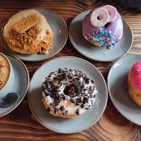 Vegan donuts at The Duff Nuts Co in Llandeilo