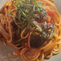 Vegan Pasta for that day at Mugi no Oto in Tokyo