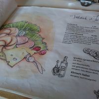 menu at Mae's in Bonn