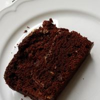 Chocolate cake (2.50 €) at Mae's in Bonn