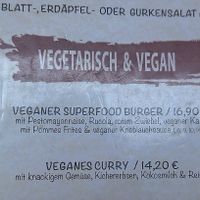 Menu: Vegan options at Braugasthof Fabrik in Voesendorf
