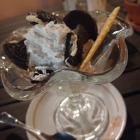 Oreo ice cream at Nicolay's Moselterrasse in Zeltingen-rachtig