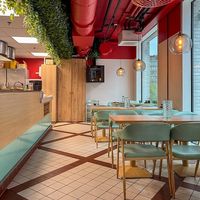 interior at Uyghur Noodle House in Helsinki