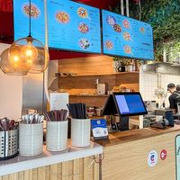 counter, order here at Uyghur Noodle House in Helsinki