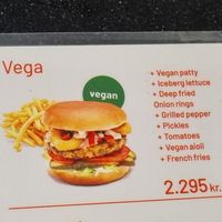 Menu at Grill 66 in Varmahlidj