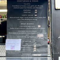 Menu   at The Falafel Shop - temporarily closed in Inverness