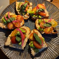 non traditional brushetta at Soul Kitchen   in Split