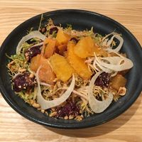 Roasted Beet Salad veganized (no cheese) at Mill Valley Kitchen in Rochester