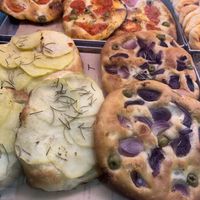 Pizze varie  at Forno del Ghetto in Rome