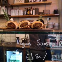 Sausage rolls at SIFT Bakes & Brews in South West London