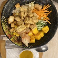 Vegan 🌱 rice and tofu poke bowl   at COOEE in Cebu