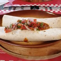 Vegan Enchiladas at Los Chicos in Kos