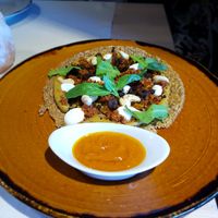 Vegan dish at Zoi Bakery in Arese