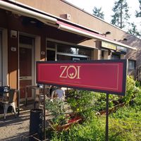 Outside the restaurant  at Zoi Bakery in Arese