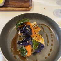 Vegan nigiri  at Zoi Bakery in Arese