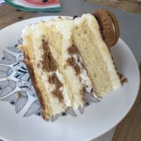 Bespoke birthday cake  at Pralin Patisserie in Enfield