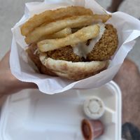   at Moshe's Falafel - Upper West Side in New York City