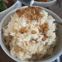 Garlic rice  at Musang in Seattle