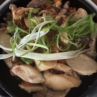 Mushroom sisig  at Musang in Seattle