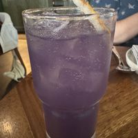 Ube lemonade   at Musang in Seattle
