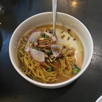 Pancit canton  at Musang in Seattle