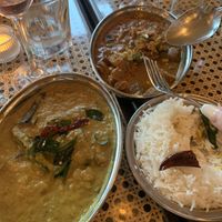 Curry mains   at Inji in Birmingham