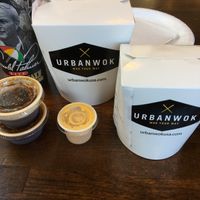 Meal as presented at Urban Wok in St Louis Park