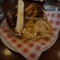 Vegan grilled cheesee  at Sally O'Brien's Irish Pub in Prague