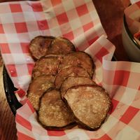 Fried pickles at Sally O'Brien's Irish Pub in Prague