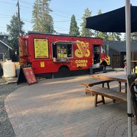 Good vegan options!  at Cobra Dogs in Bend