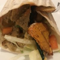 Vegan Dürüm at Tat Gemüse Döner & Pizza in Dusseldorf