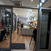 Inside view at Figo il Gelato Italiano in New York City