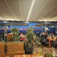 Enjoying the sunset. at Bamboo in Ovar