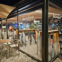 Indoors and outdoors. at Bamboo in Ovar
